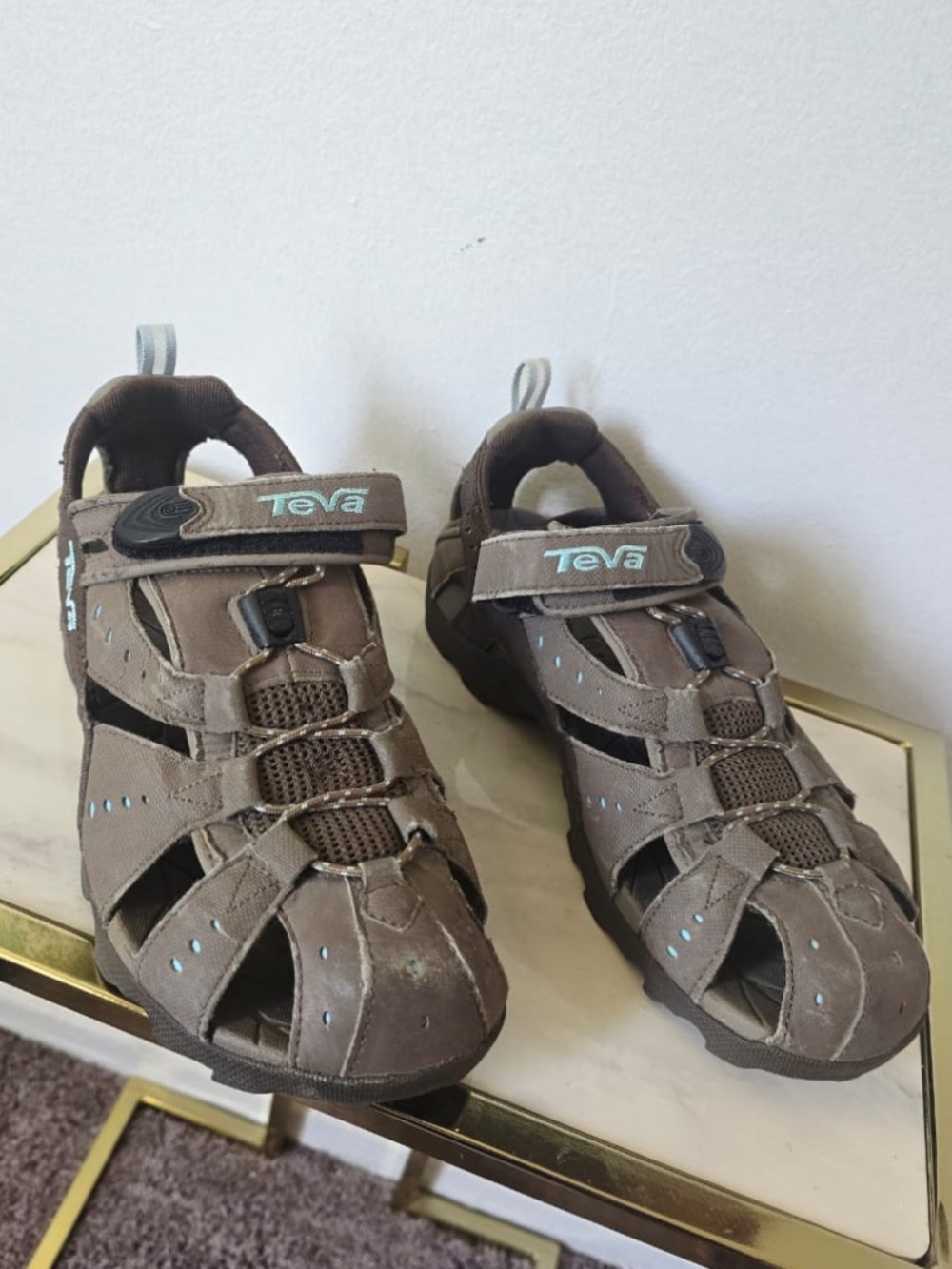 Teva Deacon Sandals Hybrid Hiking Water Sports Trail Outdoors 6944 Size 9.